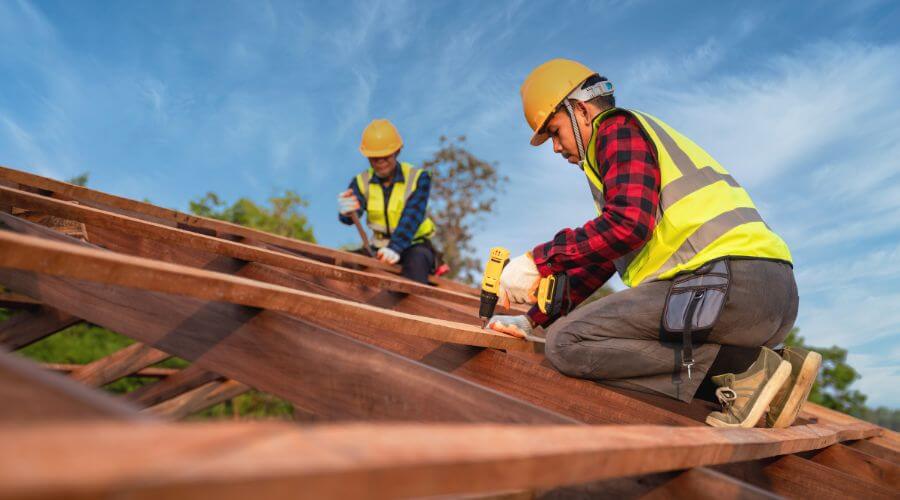 Professional gutter cleaning in Rentiesville, OK